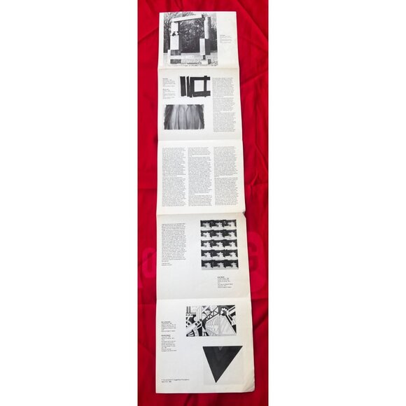 The New York School: Four Decades, Guggenheim Museum 1982 Fold-Out Catalog 40" - Picture 4 of 5